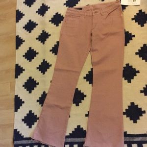gucci dusty pink bootcut jeans pants 40 size 28 US